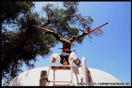 Eros Headstand Twist